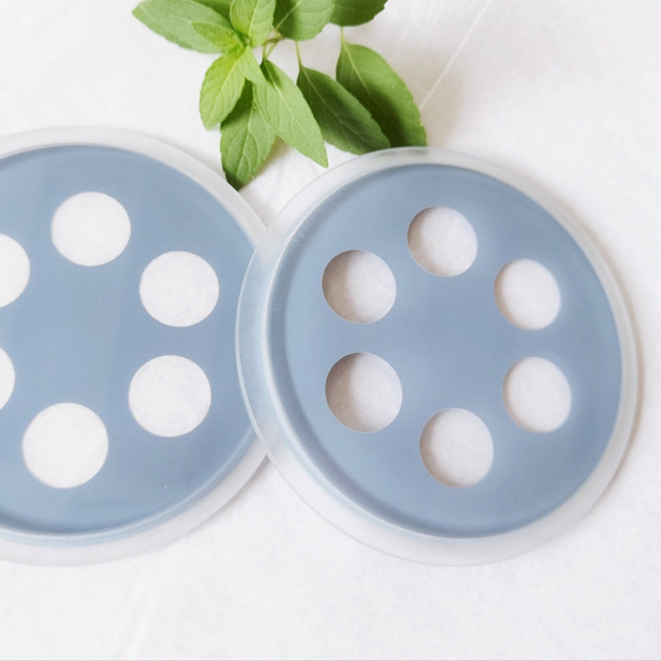 Custom tempered glass with steps for underground light cover recessed